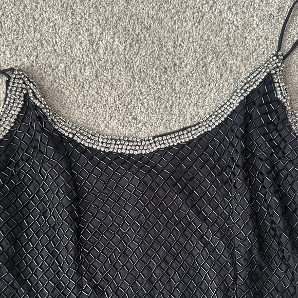 NWT Mac Duggal Black Maxi Dress Size 0 - Picture 9 of 10